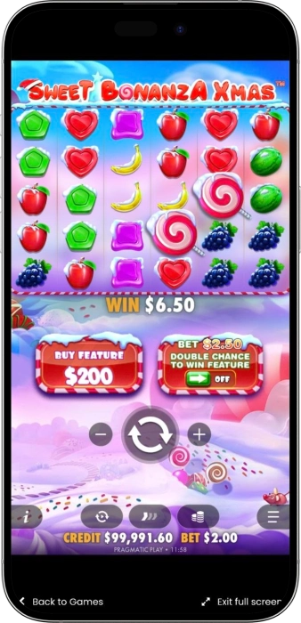 Sweet Bonanza Xmas App